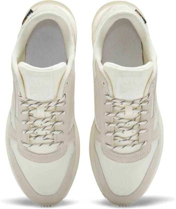 Reebok Leren sportschoenen Classic Beige Unisex