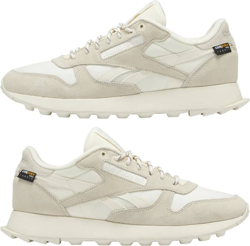 Reebok Leren sportschoenen Classic Beige Unisex