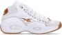 Reebok Mid Witte Basketbalschoen Iverson N°3 White Heren - Thumbnail 2