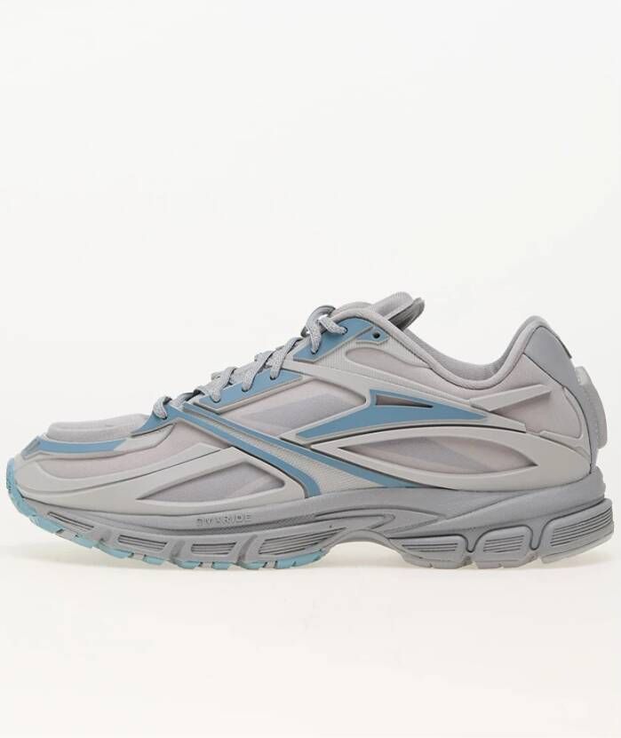 Reebok Grijze Leren Sneakers Multicolor Heren
