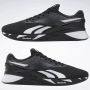 Reebok Nano X3 Training Schoenen Core Black Ftwr White Smash Orange S23-R - Thumbnail 5
