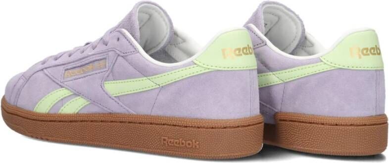 Reebok Paarse Suède Lage Sneakers