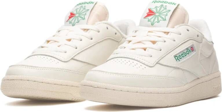 Reebok Retro Leren Sneakers White Dames