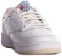 Reebok Club C 85 Vintage white chalk blue Wit Leer Lage sneakers Unisex - Thumbnail 7