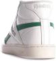 Reebok Classics Club C Form Hi leren sneakers ecru groen - Thumbnail 8