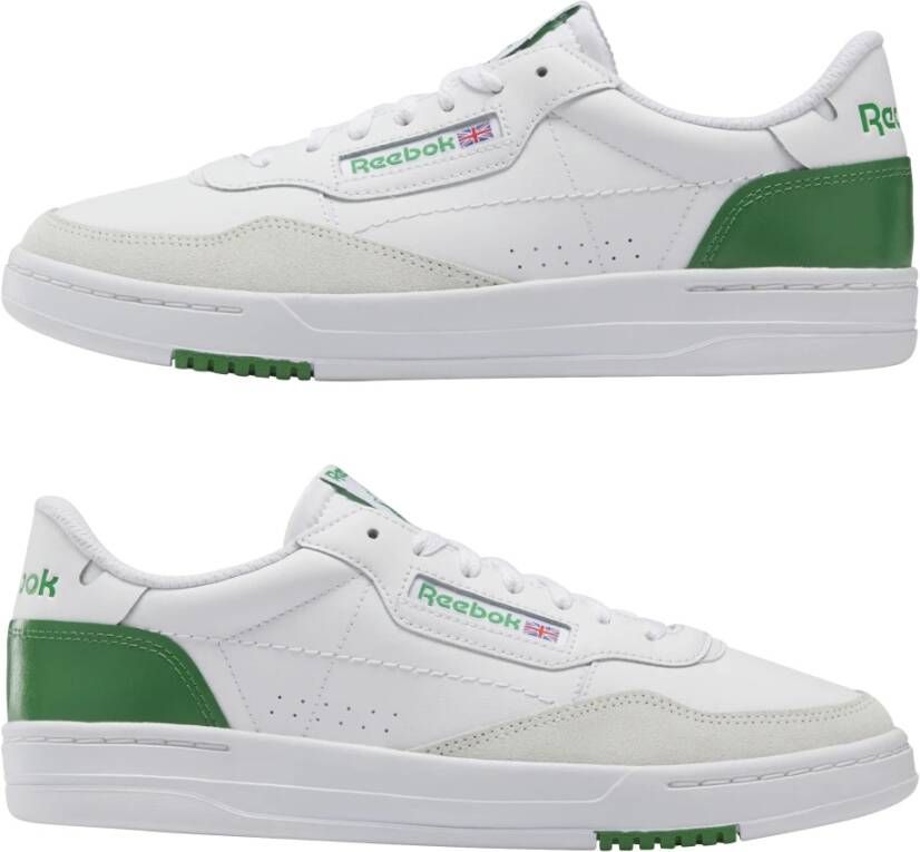 Reebok Trainers Court Peak Wit Heren