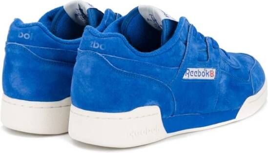 Reebok Suede WorkoutPlusVin Sneakers Blue Heren