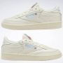 Reebok Club C 85 Vintage met blauwe details Wit Leer Lage sneakers Unisex - Thumbnail 14