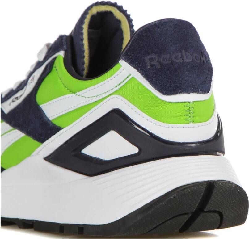 Reebok Vintage Lage Sneaker Groen Blauw Wit Multicolor Heren