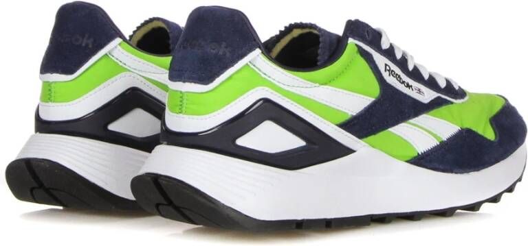 Reebok Vintage Lage Sneaker Groen Blauw Wit Multicolor Heren