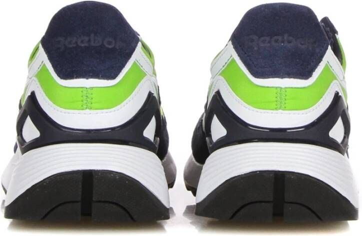 Reebok Vintage Lage Sneaker Groen Blauw Wit Multicolor Heren