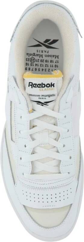 Reebok Wit leer en stof project 0 cc geheugen van v2 sneakers Wit Heren