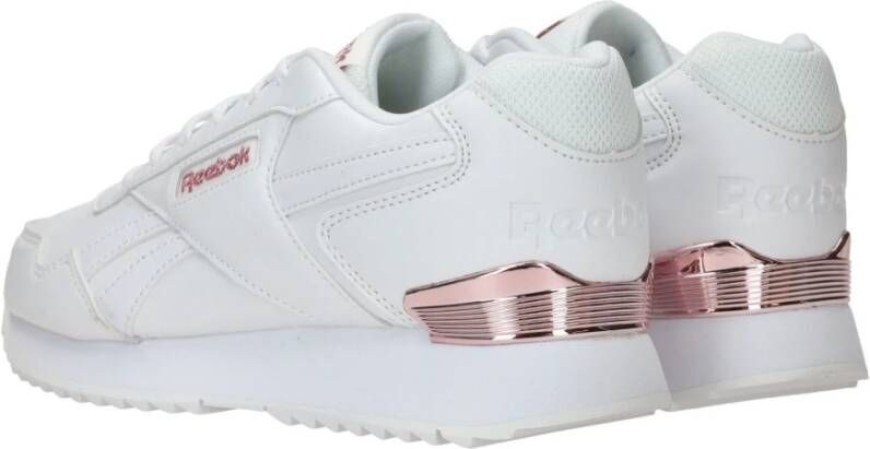 Reebok Wit Metallic Roze Sneaker White Heren