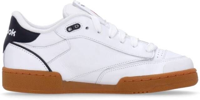 Reebok Witte Leren Lage Sneakers White Heren