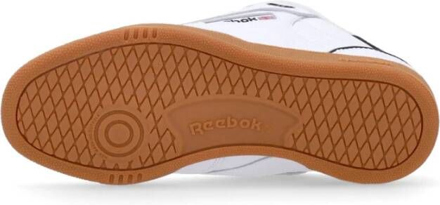 Reebok Witte Leren Lage Sneakers White Heren