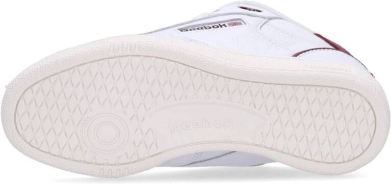 Reebok Witte Leren Lage Sneakers White Heren