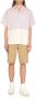 Reebok Witte Leren Sneakers Ronde Neus Logo White Heren - Thumbnail 4