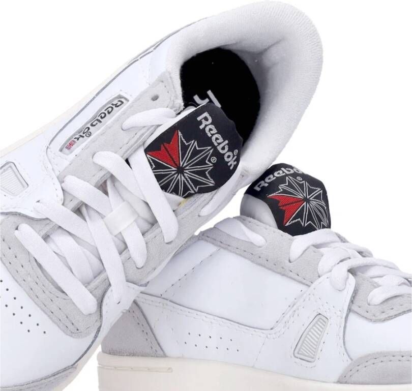 Reebok Witte Sneaker Met Lage Hak