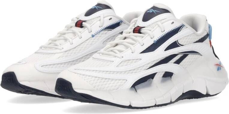 Reebok Zig Kinetica 2.5 Essential Blauw Heren Lage Schoen Schoeisel While vector Navy White Heren