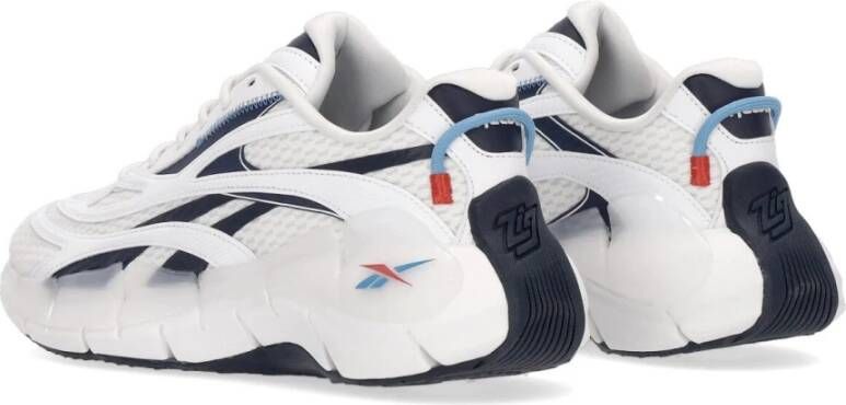 Reebok Zig Kinetica 2.5 Essential Blauw Heren Lage Schoen Schoeisel While vector Navy White Heren