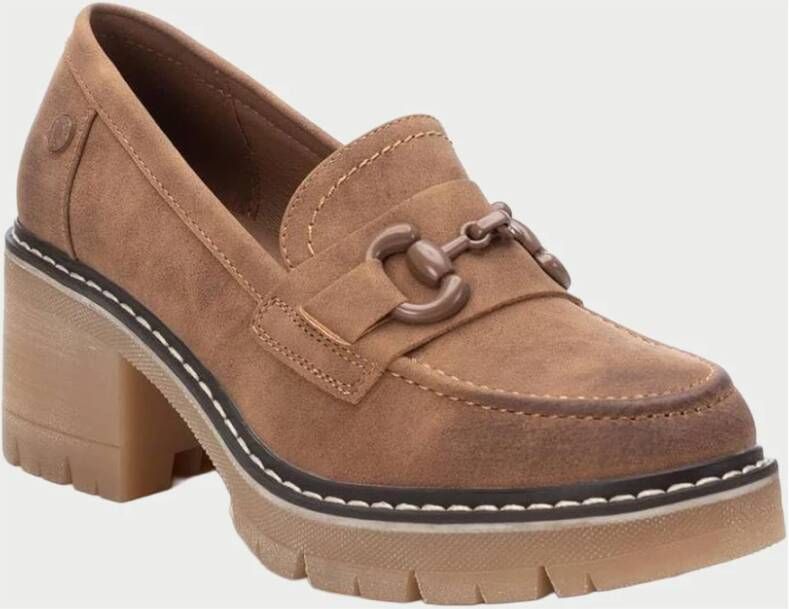 Refresh Casual Camel Platte Schoenen