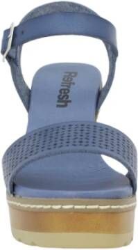 Refresh High Heel Sandals Blauw Dames