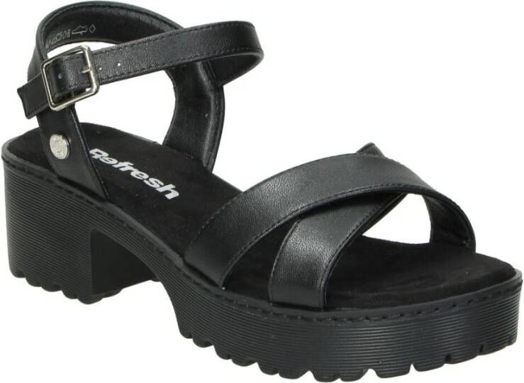 Refresh Jonge mode -sandalen Zwart Dames