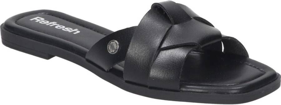 Refresh Modieuze Jonge Sandalen Black Dames