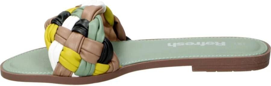 Refresh Sandalen Groen Dames