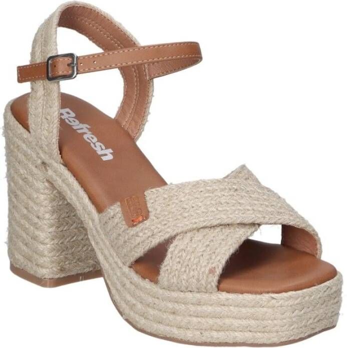 Refresh Sandals Beige Dames