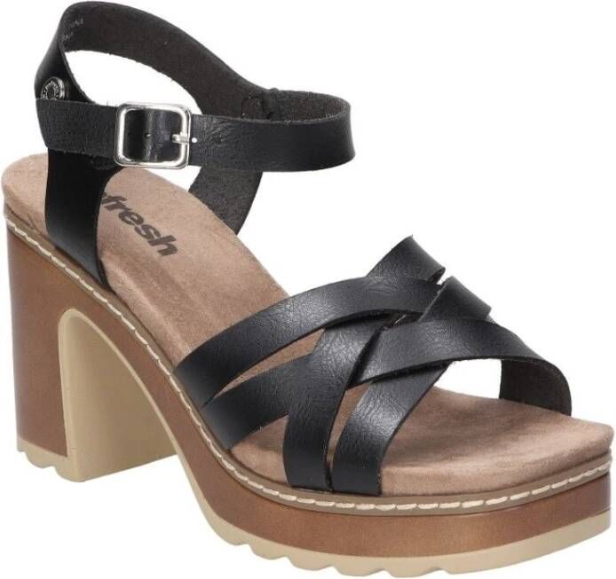 Refresh Sandals Black Dames