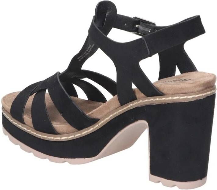 Refresh Sandals Black Dames