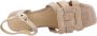 Regarde le Ciel Stijlvolle Platte Sandalen voor Vrouwen Beige Dames - Thumbnail 9