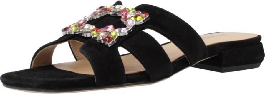 Regarde le Ciel Flip Flops Black Dames