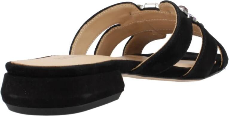 Regarde le Ciel Flip Flops Black Dames