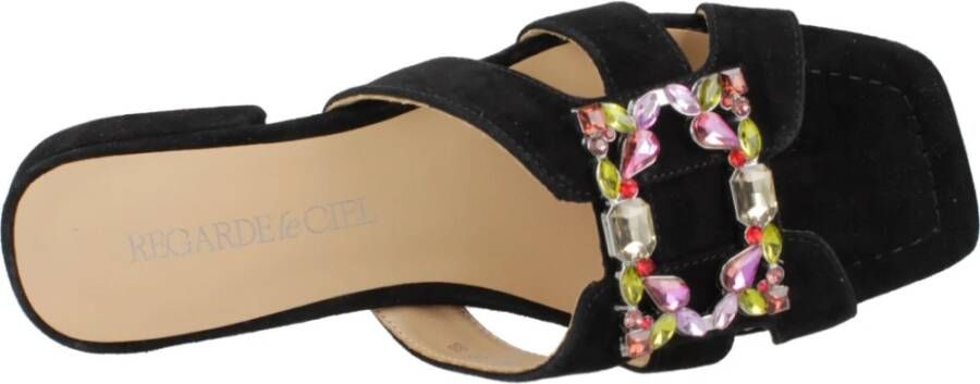 Regarde le Ciel Flip Flops Black Dames