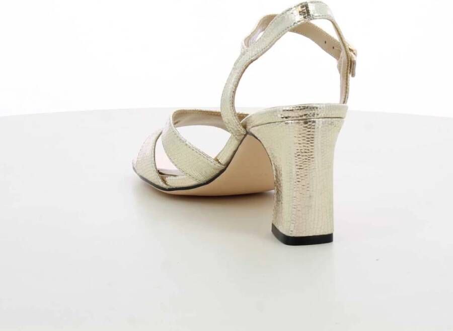 Regarde Le Ciel Gouden Leren Damesschoenen Monica-02