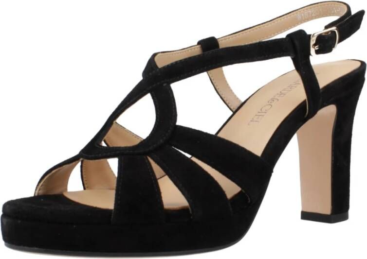 Regarde le Ciel High Heel Sandals Black Dames