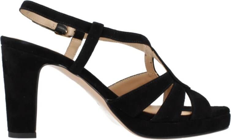 Regarde le Ciel High Heel Sandals Black Dames