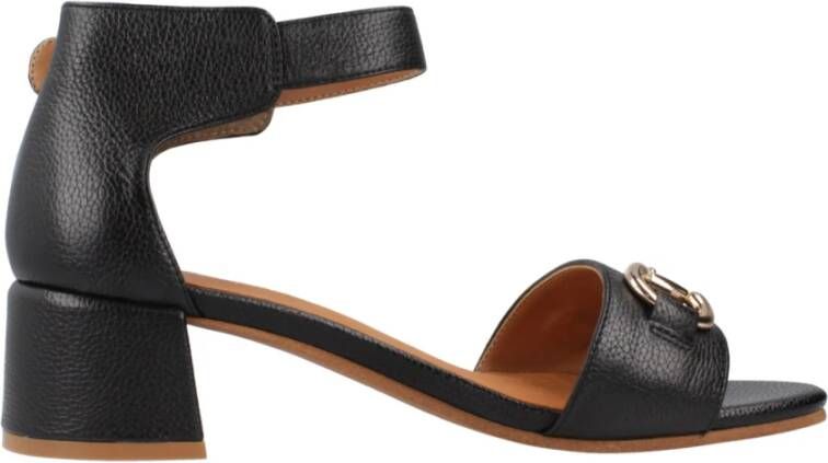 Regarde le Ciel High Heel Sandals Black Dames