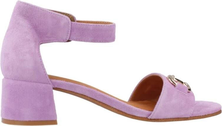 Regarde le Ciel High Heel Sandals Purple Dames