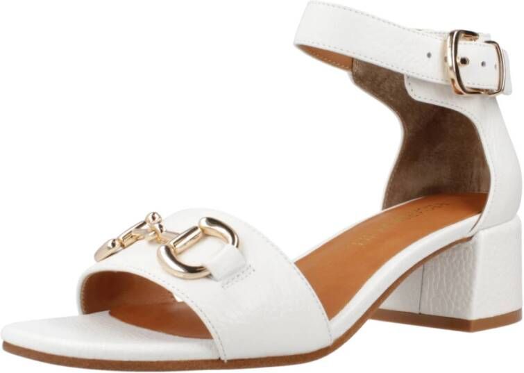 Regarde le Ciel High Heel Sandals White Dames