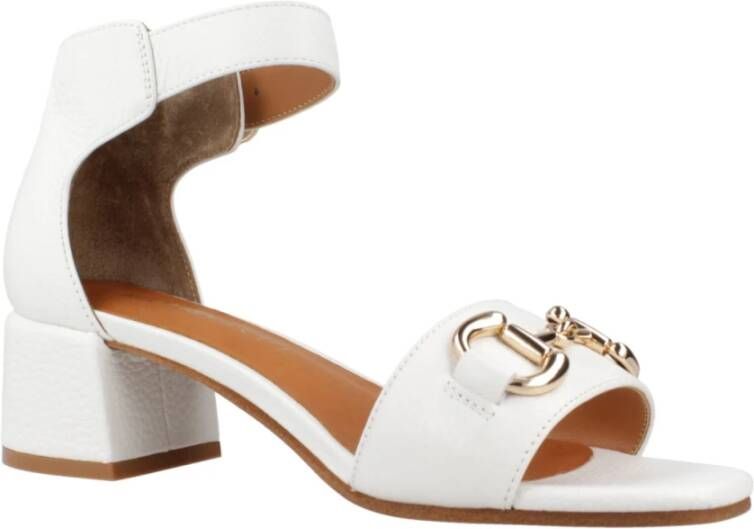 Regarde le Ciel High Heel Sandals White Dames