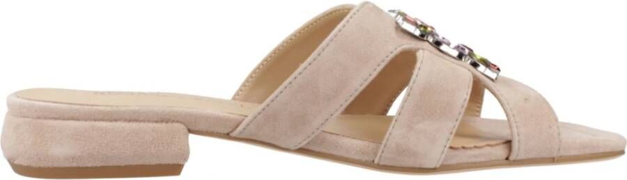 Regarde le Ciel Sliders Beige Dames