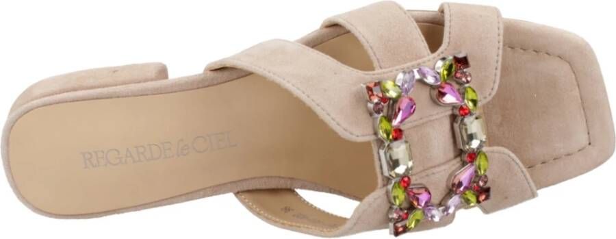 Regarde le Ciel Sliders Beige Dames