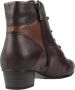 Regarde le Ciel Stijlvolle Veterschoenen met Hakken Brown Dames - Thumbnail 4