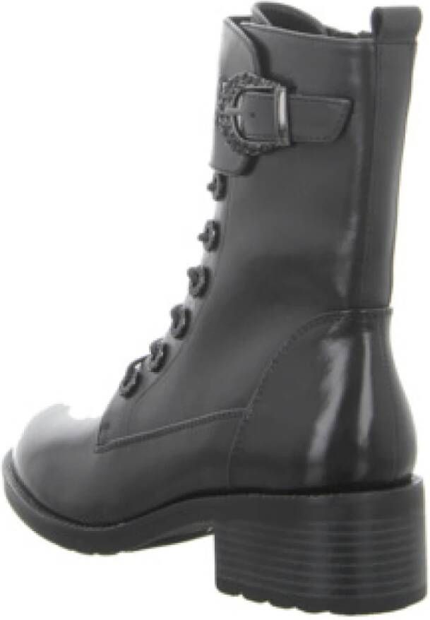Regarde Le Ciel Zwarte veterschoenen voor dames