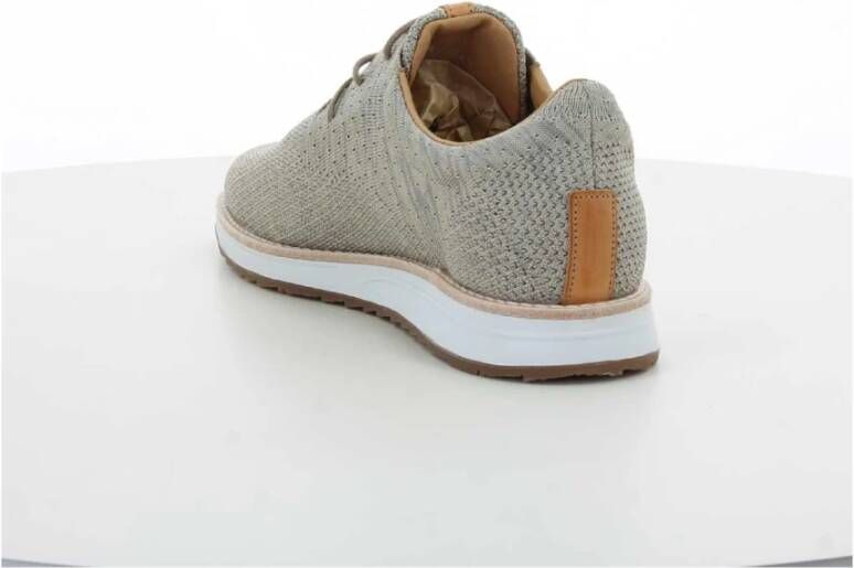 Rehab Taupe Gebreide Herenschoenen
