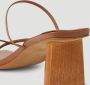 Rejina Pyo Harley sandalen met vierkante neus Bruin - Thumbnail 6