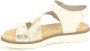 Remonte Beige Goud Sandaal met Klittenbandsluiting - Thumbnail 7